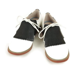 Black Kilties for Womens Golf Shoes, Swing Dance Shoes, Bowling Shoes, Golf Gifts for Women, Shoe Accessories, Shoe Clips, Golf Accessories