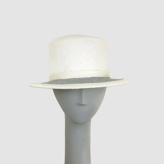 Summer Hat Boater Hat Handmade Panama 