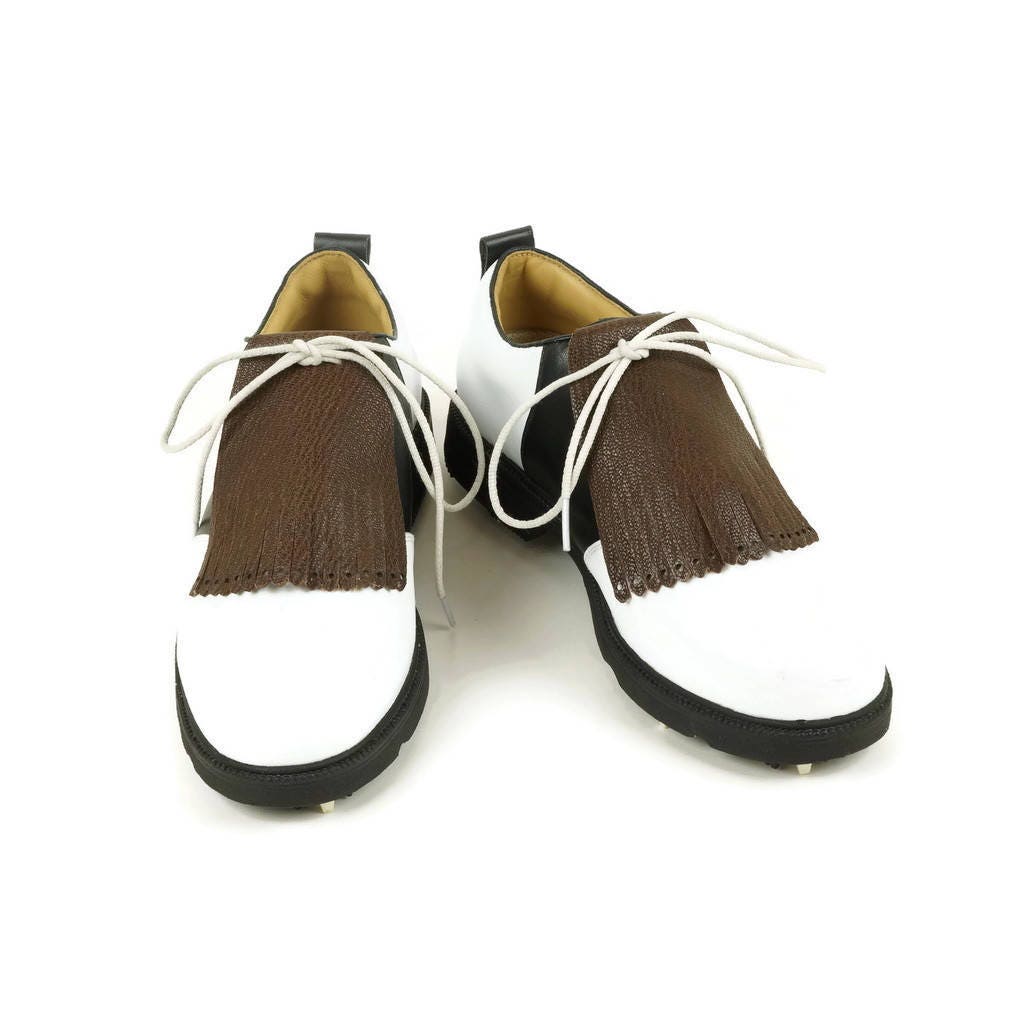 Brown Kilties for Mens Golf Shoes Saddle Shoes Kilties for Etsy