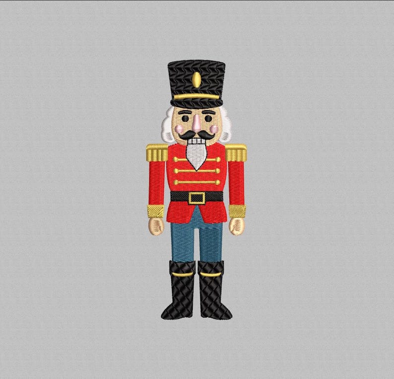 Nutcracker Embroidery Design