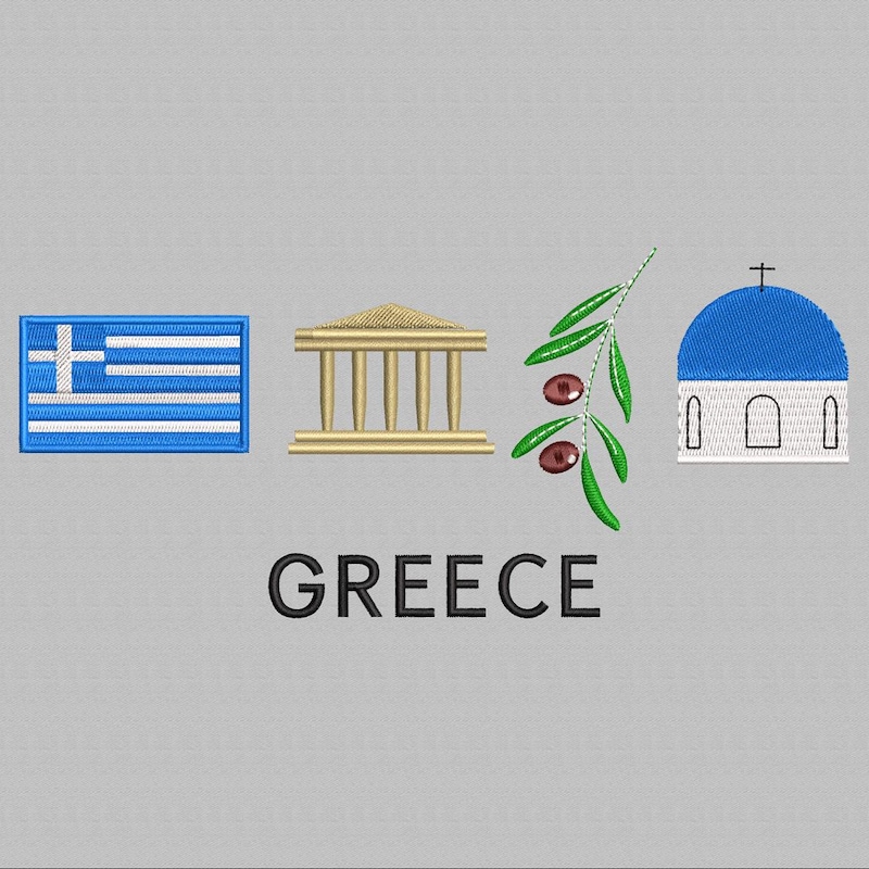 Old Greek Embroidery - Etsy UK