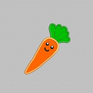 Carrot Applique Design, Carrot embroidery design, Embroidery applique, Embroidery designs carrot, vegetable Applique Machine, 3 Sizes