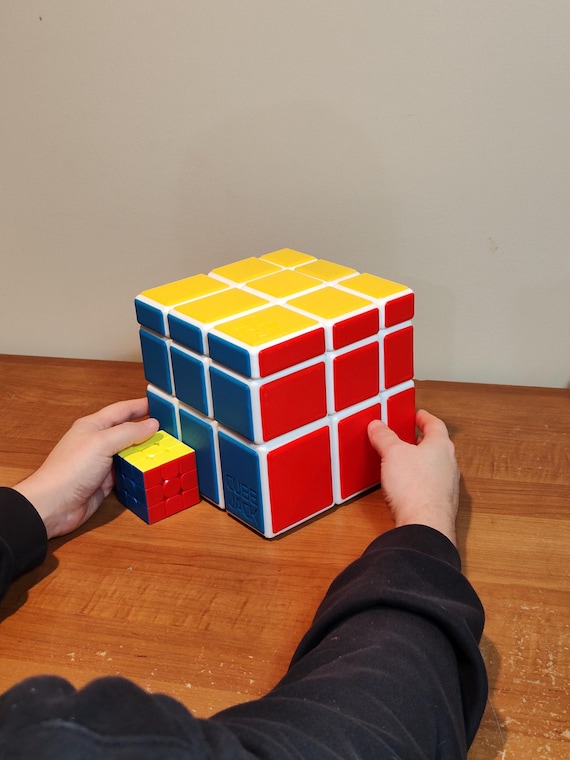 CubeJack Magic Mirror Cube - GIANT Mirror 3x3 Puzzle Cube - The ONLY Giant Mirror Cube for sale (really, go look)