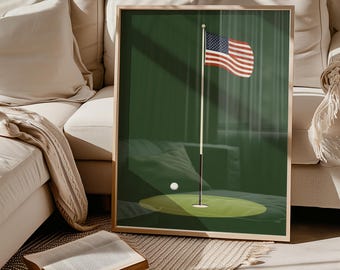 poster da golf, poster da golf vintage, tela da parete con motivi da golf, dipinto di mazze da golf, opera d'arte da golf per la casa, arredamento da golf, per caverne da uomo, opera d'arte da golf
