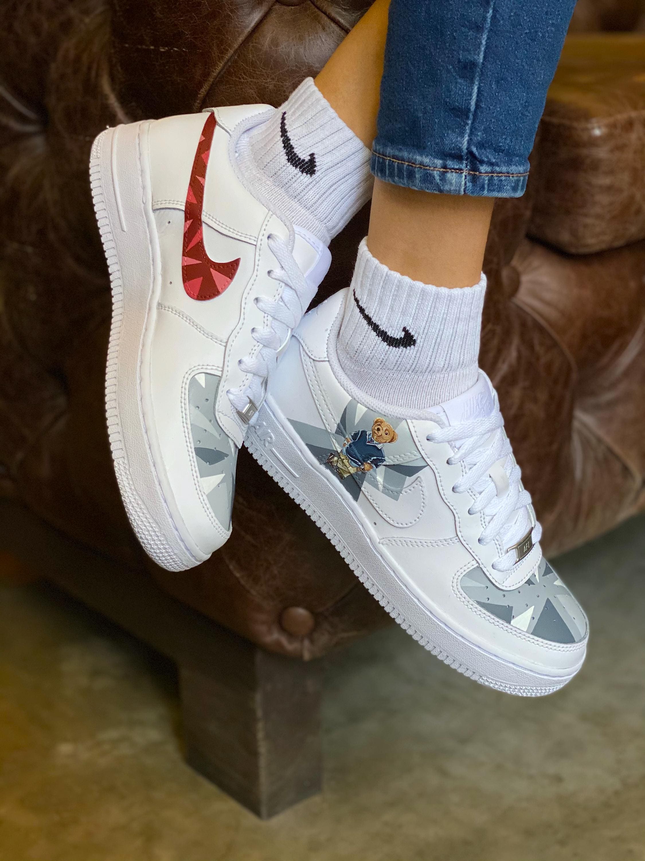 Ralph Lauren custom designed shoes Custom Polo Ralph Lauren Nike Air Force 1  main image 3