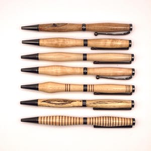Houtgedraaide pen