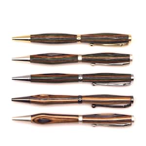 Houtgedraaide pen