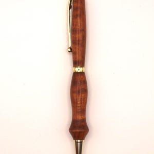Houtgedraaide pen