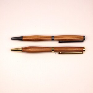 Houtgedraaide pen
