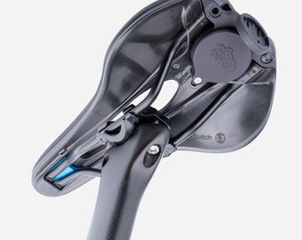 Soporte de radar para sillín Selle Italia - Garmin Varia 515 (talla S, con soporte para AirTag)