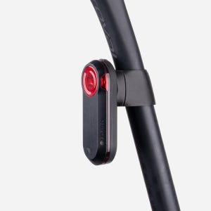 Soporte para tija de sillín redonda de 27,2 mm, 30,9 mm y 31,6 mm para Garmin Varia, Wahoo Trackr Radar y Trek CarBack.
