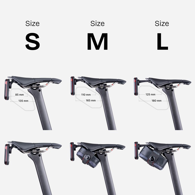 Squashyware Bontrager Trek Saddle To Garmin Varia Mount – Rear Light Mount – 27g