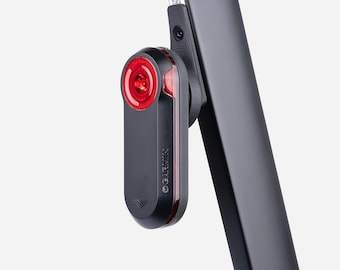 Soporte de tija de sillín para Canyon Aeroad Gen 4 - Atornillado (posición inferior), Garmin Varia 515/715, Wahoo Trackr Radar, Trek Flare RT/CarBack, Magene