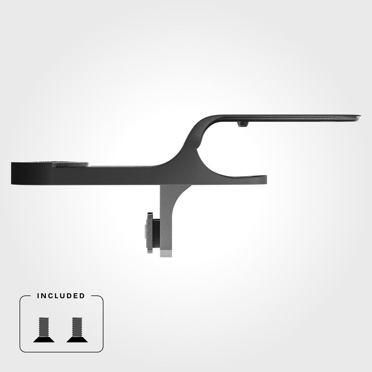 Support Ordinateur Vélo Compatible Canyon Gear Groove - Impression 3D Carbone - Pour Edge, Garmin, Lumières