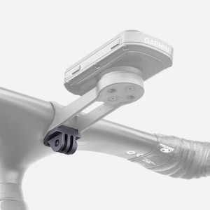 Adattatore accessorio Canyon Gear Groove: aggiungi una luce o una action camera sotto il tuo ciclocomputer