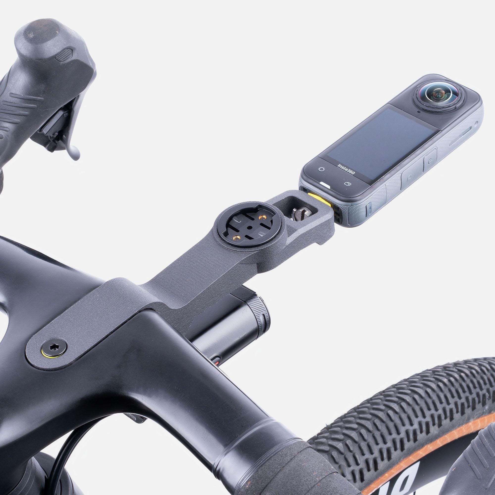 Wahoo Rear Camera Insta360 Camera and Bike Computer Mount for Canyon Gear Groove Cockpit ...