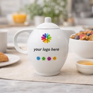 Tetera personalizada con nombre personalizado, regalo para rituales de té, apta para lavavajillas.