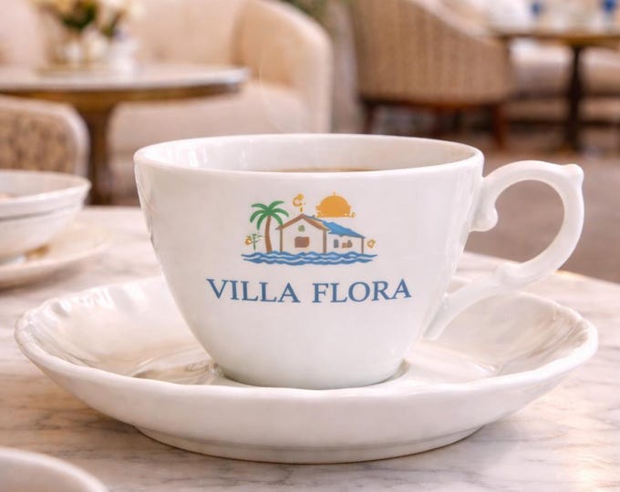 Tazza da Tè con Piattino Personalizzata – Idea Regalo per Coppia o Casa Nuova