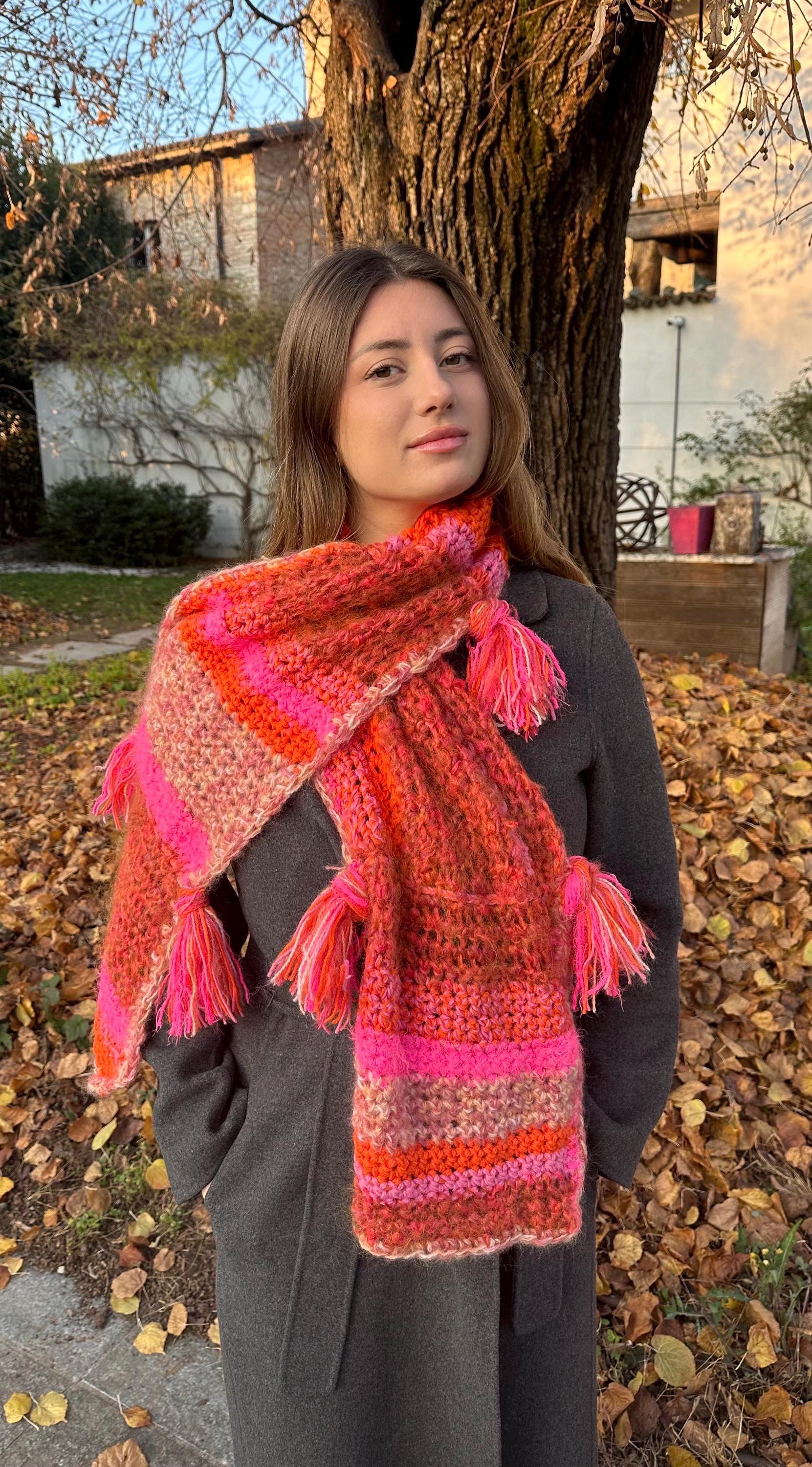 Scalda Collo Sciarpa Ai Ferri X Bimba Scaldacollo Sciarpa Bimba - Main Image