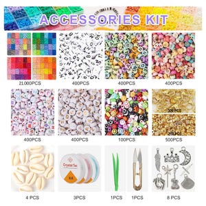 Clay Beads Bracelet Making Kit image 2