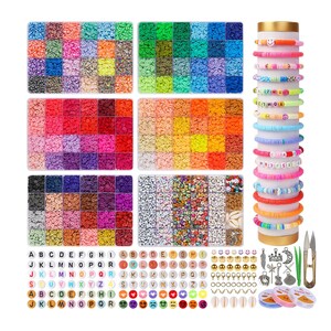 Clay Beads Bracelet Making Kit image 8