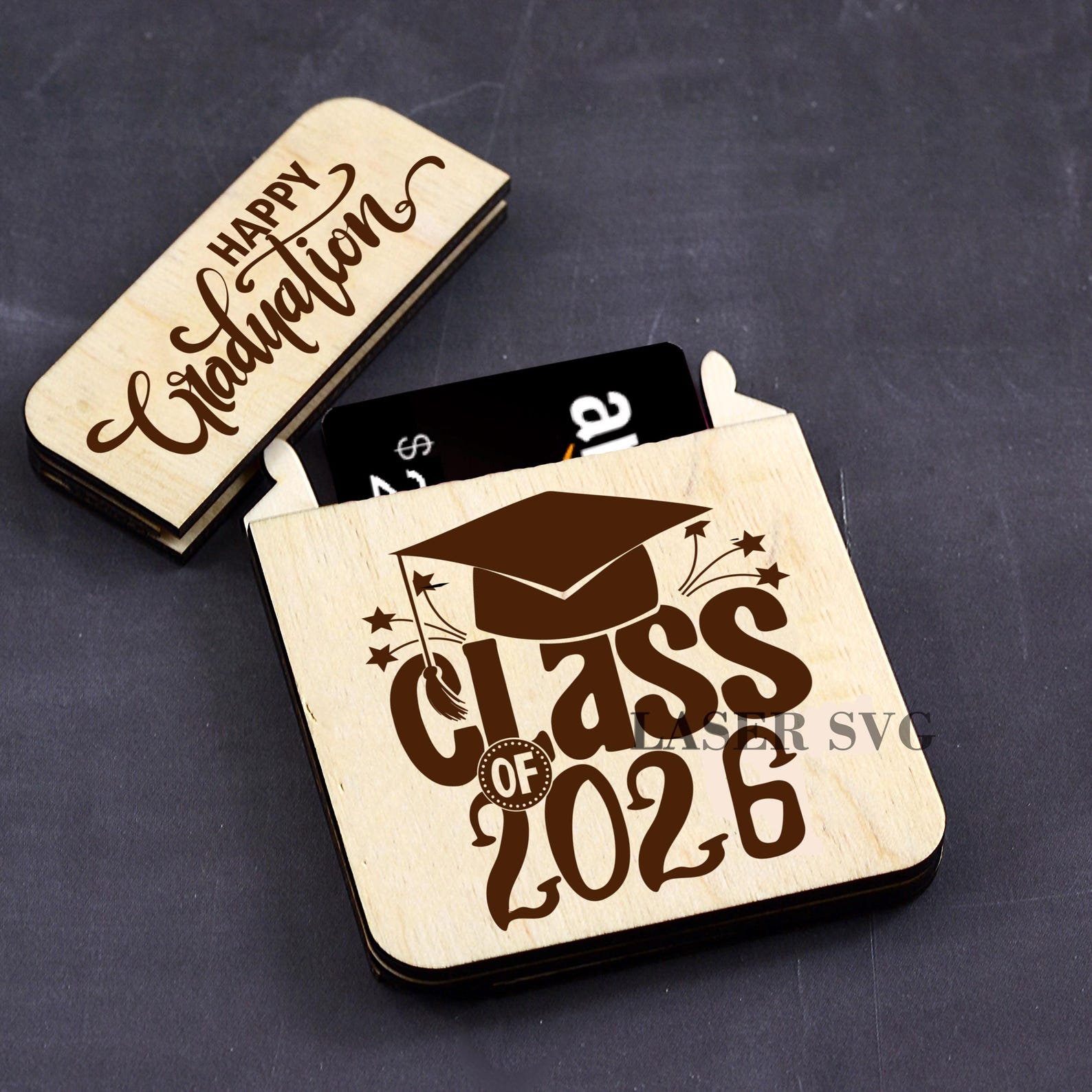 Graduation Gift Card Holder SVG - Class of 2025-2027 - Cash Holder SVG ...