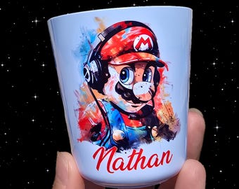 Verre gobelet pour enfant personnalisé