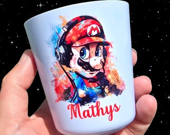 Verre gobelet pour enfant personnalisé
