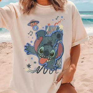 Cute Stitch Shirt, Disney Tee, Disney Stitch Shirt, Stitch Disneyworld Shirt, Disney Vacation Shirts, Magic Kingdom Shirt, Stitch Lover Tee