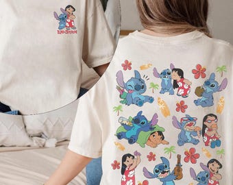 Disney Lilo & Stitch Aloha Hawaii Shirt, Disney Stitch Shirt, Disneyland Shirt, Disneyland Trip Tee, Disneyland Vacation Shirt, Summer Vibes