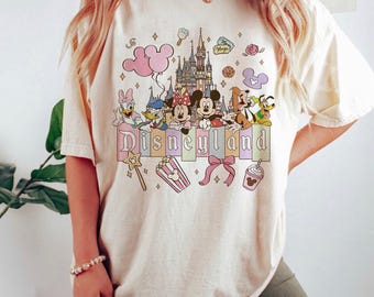 Comfort Colors Disneyland The Original Shirt,Mickey Disney Shirt,Mickey and Friends Shirt,Disneyland Shirt,Shirt for Women,Disney Family Tee