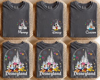 Custom Disneyland Family Shirts, Retro Disney Trip Tee, Disney Family Trip 2026, Disney Mickey & Friends Tee, Matching Disney Family Shirts