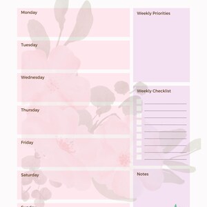 Weekly Planner