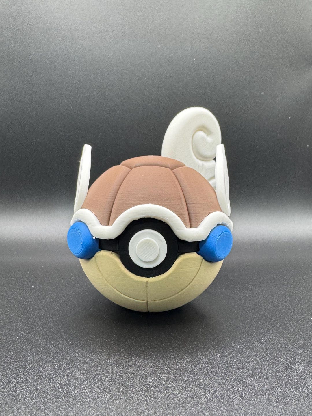 Wartortle Inspired Pokéball | 3D Printed Pokémon Starter Collectible ...