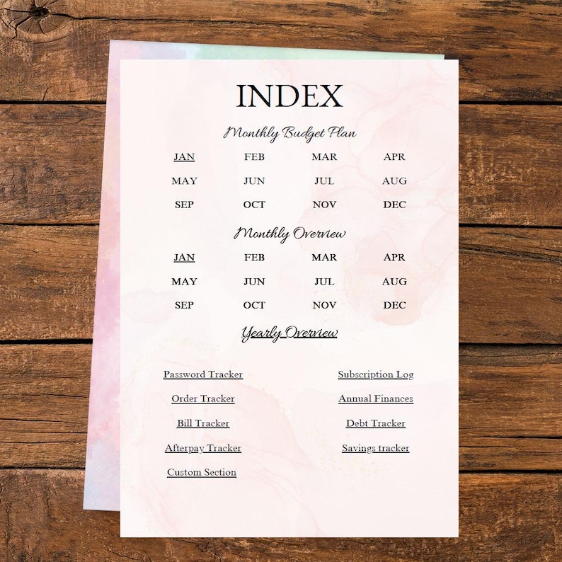 Printable PDF 2025 Budget Planner 49 Page Planner Etsy
