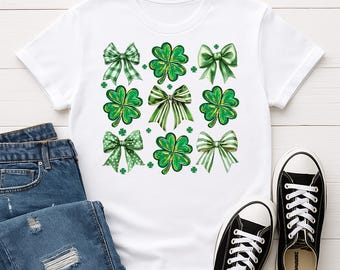 ST. Patrick’s Day 3 Pack T-Shirt Bundle - Clovers, Skeleton with Beer, and Gnomes