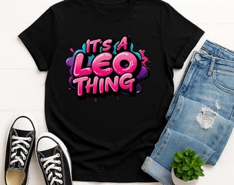 It’s A Leo Thing Adult Gildan Zodiac T-Shirt
