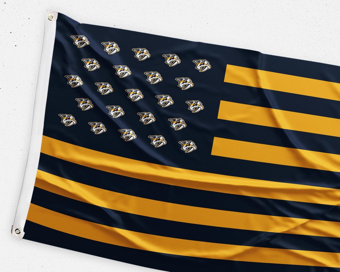 Predators and Stripes Flag - Etsy