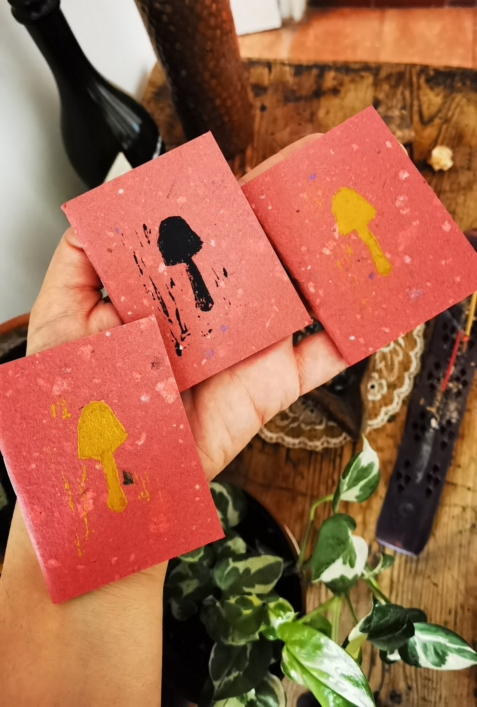 Mushroom Tiny Notebook Micro Journal Recycled Notepad - Etsy