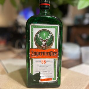 JAGERMEISTER EMPTY BOTTLE