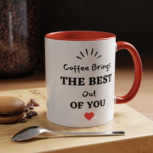 Motivierende Kaffeetasse - Geschenk für Kaffeeliebhaber, inspirierende Tasse, perfekt für Geburtstage, Feiertage, Bürodekoration, Haus- und Küchentassen