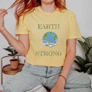 Earth Day  Comfort Colors T-Shirt, Climate Change Tee, Take Care of the Earth Shirt, Celebrate Earth Day Tee, Earth Day Shirt, Protect Earth