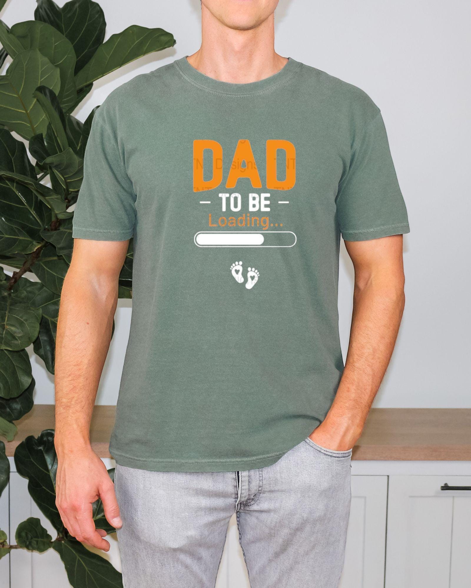 Daddy To Be Shirt, Comfort Colors, New Dad T-Shirt, Dadlife, Dad Pregnancy Announcement, Dad Baby Announcement, Expecting Dad, Baby shower