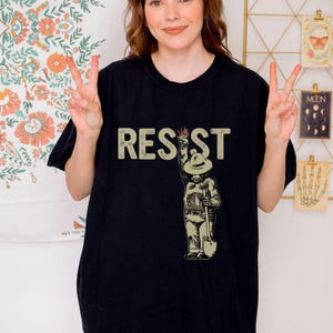 Smokey Bear Resist Shirt, Comfort Colors,Environmental Activism Tee, National Park Shirt, Protect Our National Parks Shirt, Parks Over Profi
