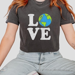 Earth Day Shirt, Comfort Colors,Environmental Shirt, Save The Planet, Save The Earth Shirt, Earth Day Gifts, Climate Change Shirt,