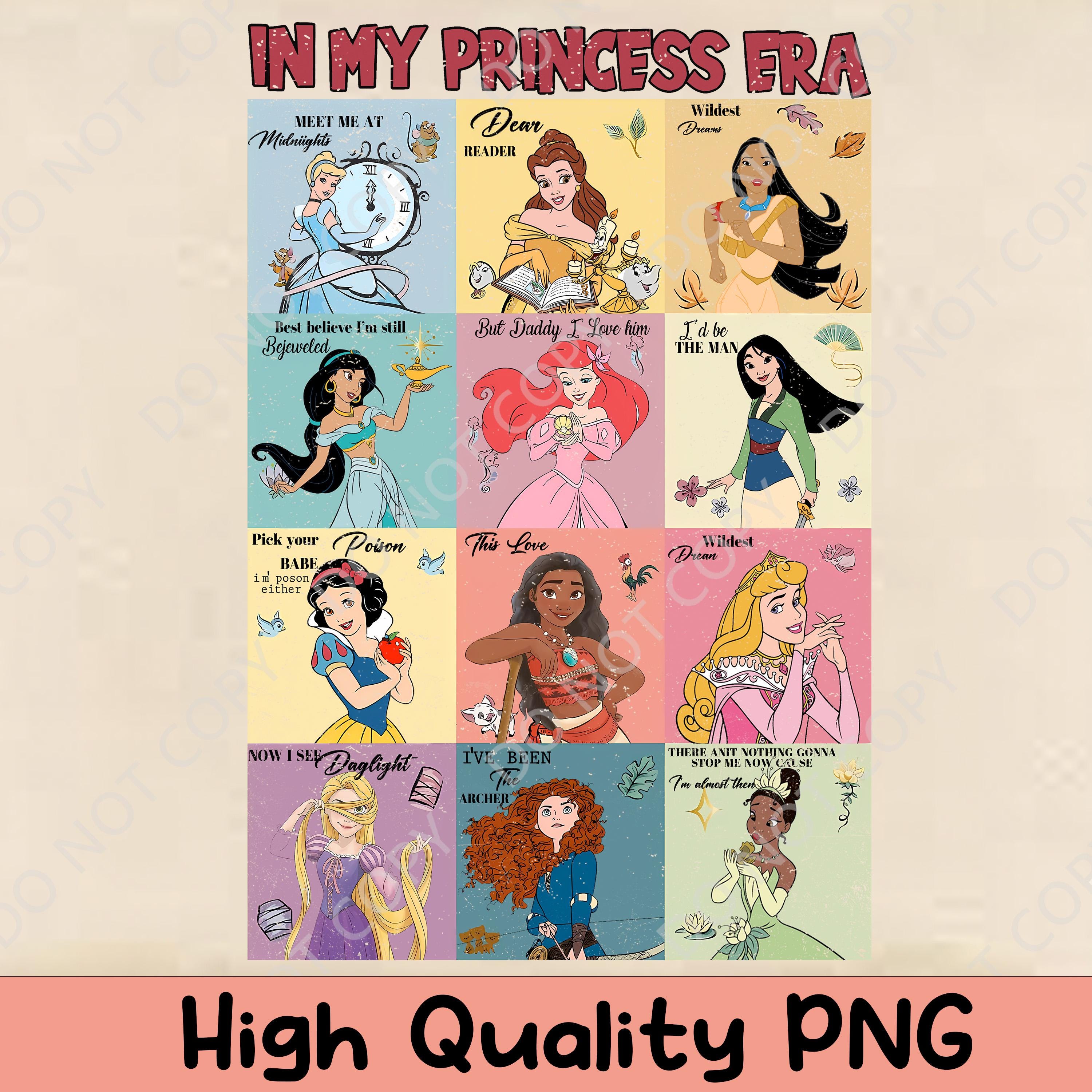 En mi época de princesas Disney PNG, Viaje de chicas Disney PNG, Tour de las Princesas de la Era PNG, Cumpleaños de princesas PNG, Viaje familiar Disney PNG