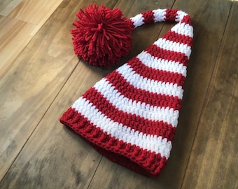 Baby Christmas elf Santa hat