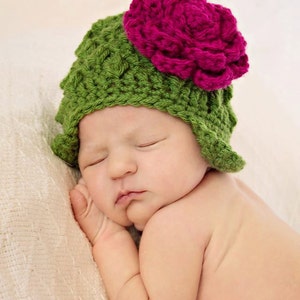St Patricks Day, Baby Boy Hat, Baby Girl Hat, Newborn Hat, Newborn Hat, Baby Hats, childrens hat, Green Hat image 2