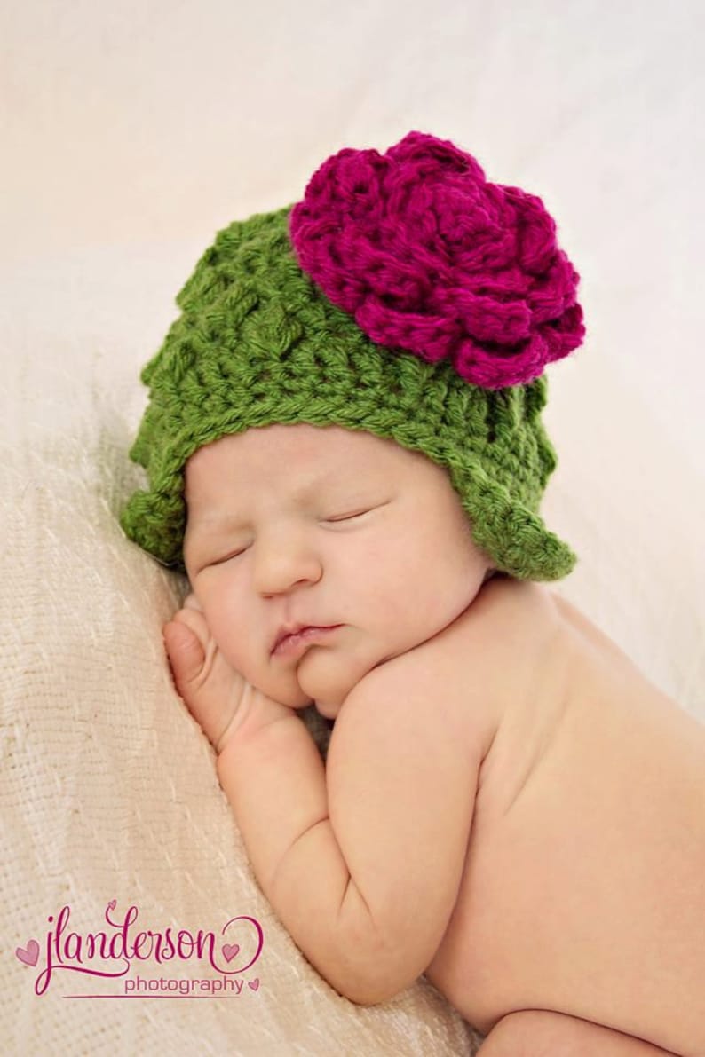 St Patricks Day, Baby Boy Hat, Baby Girl Hat, Newborn Hat, Newborn Hat, Baby Hats, childrens hat, Green Hat image 2