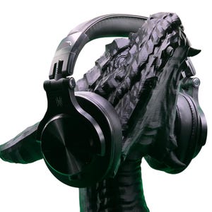 Dragon Head Headphone Stand – Epic Headset Holder for Gamers, PC Setup Decor, Fantasy Desktop Accessory, Perfect Gamer Gift